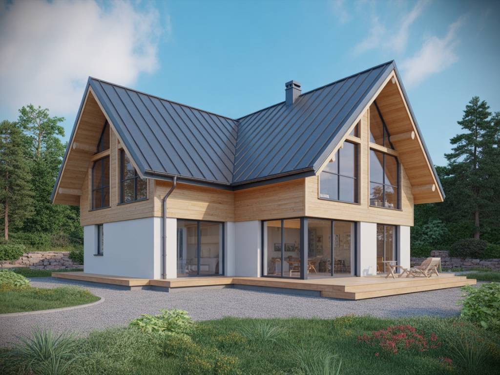 Prix construction maison bois au m fourchettes de coûts pour une maison performante Prix construction maison bois au m fourchettes de coûts pour une maison performante